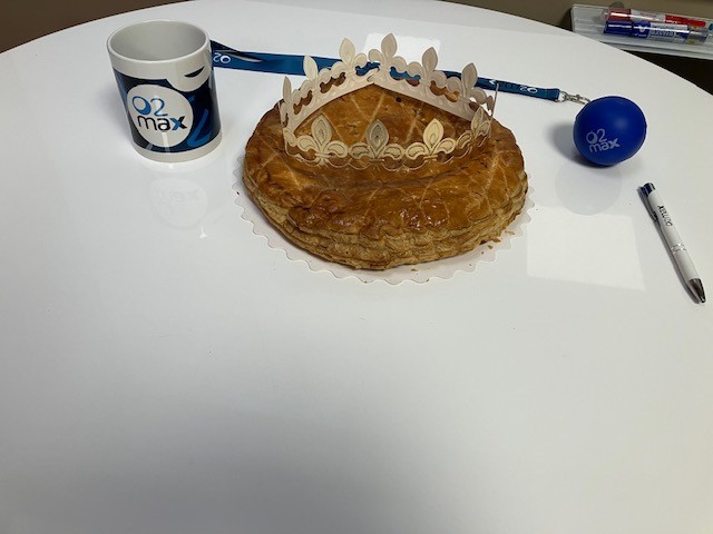 Galette des rois chez O2MAX