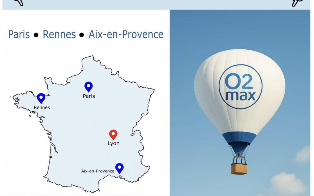 O2MAX continue son ascension !